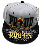 Black Pride Top Pro Proud of My Roots Snapback Hat