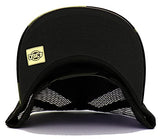 4350 District Leader of Generation Apparel King Gold Metal Mesh Snapback Hat