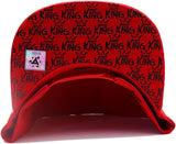 Chicago 23 Top Level Crown King All Over Snapback Hat