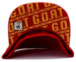 Top Level Luxe G.O.A.T. Greatest of All Time Snapback Hat