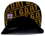 Top Level Luxe G.O.A.T. Greatest of All Time Snapback Hat