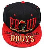 Black Pride Top Pro Proud of My Roots Snapback Hat