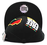 Black Pride Top Pro Freedom Over Everything Snapback Hat