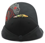 Chicago Blackhawks Reebok Playoffs Center Ice Flex Fitted Hat