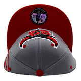 Chicago Greatest 23 MJ Bull Head Drip Snapback Hat