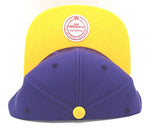 Los Angeles Lakers Mitchell & Ness Cropped XL Logo Snapback Hat