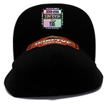 Mexico Headlines Jalisco Leather Patch Snapback Hat