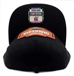 Mexico Headlines Sinaloa Leather Patch Snapback Hat