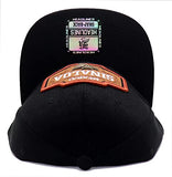 Mexico Headlines Sinaloa Leather Patch Snapback Hat