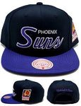 Phoenix Suns Mitchell & Ness Retro Script Snapback Hat