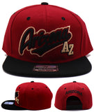 Arizona Headlines Tailsweeper Script Snapback Hat